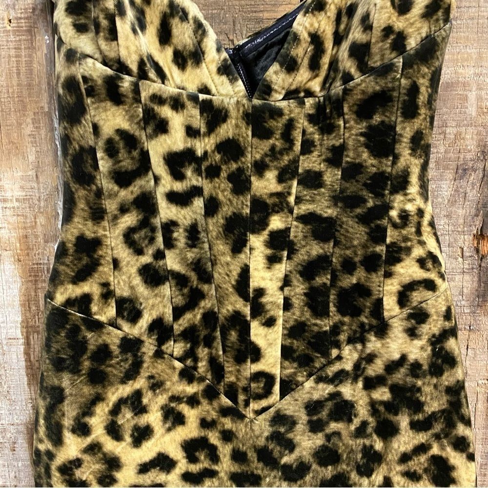 The New Arrivals by Ilkyaz Ozel Shakti Leopard gown Dress corset bustier 36 6 - Picture 9 of 12